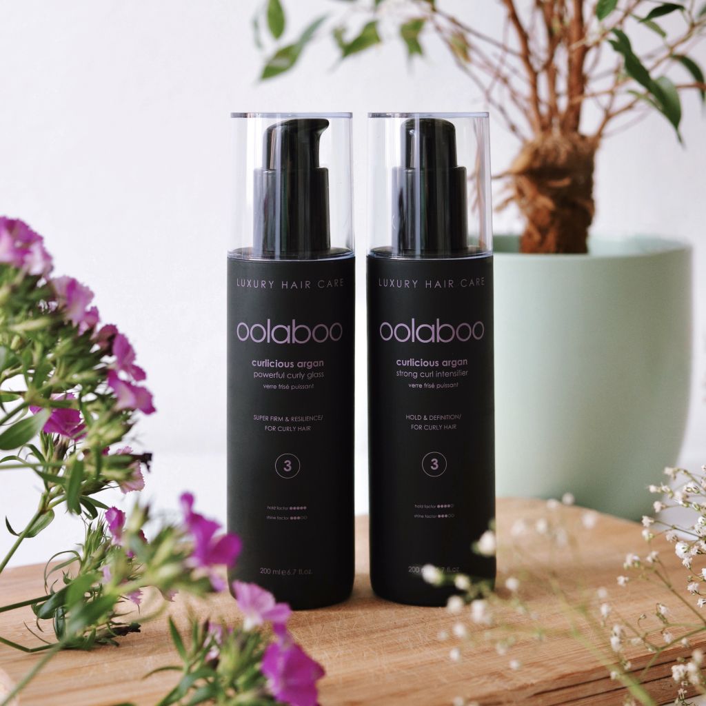 Nové stylingové produkty oolaboo curlicious argan pro kudrnaté vlasy