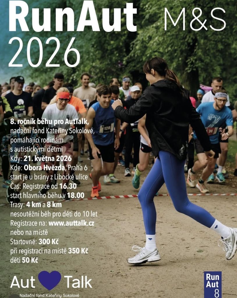 Charitativní běh RUNAUT zve do Obory Hvězda